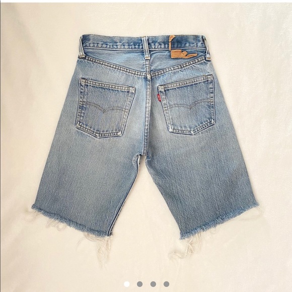 Vintage Levi’s 501 Selvedge Redline Bermuda Shorts - Picture 3 of 4